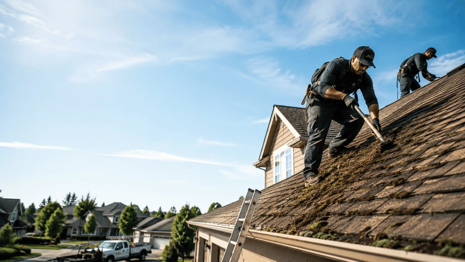 Roof Moss Removal in Sardis, OH near me